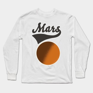 Mars space logo Long Sleeve T-Shirt